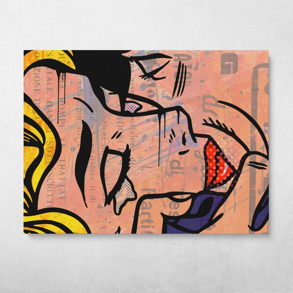 Kiss Graffiti Street Art Kiss Graffiti Street Art