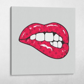Louis Pop Art Lips - Light
