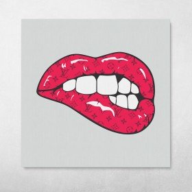 Louis Pop Art Lips - Light