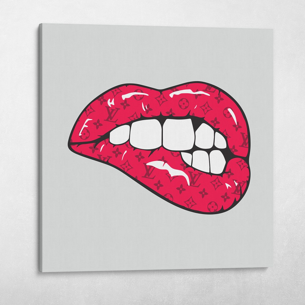 Louis Pop Art Lips - Light Louis Pop Art Lips - Light