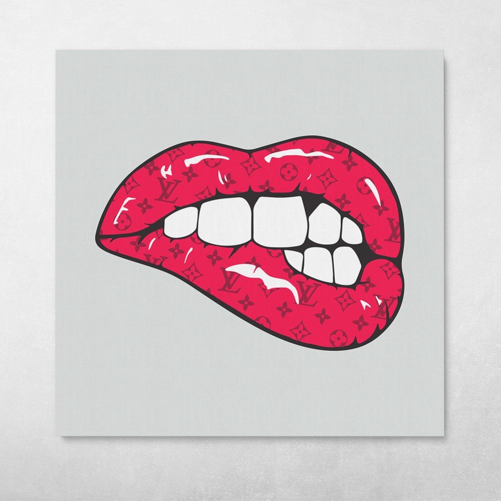 Louis Pop Art Lips - Light Louis Pop Art Lips - Light