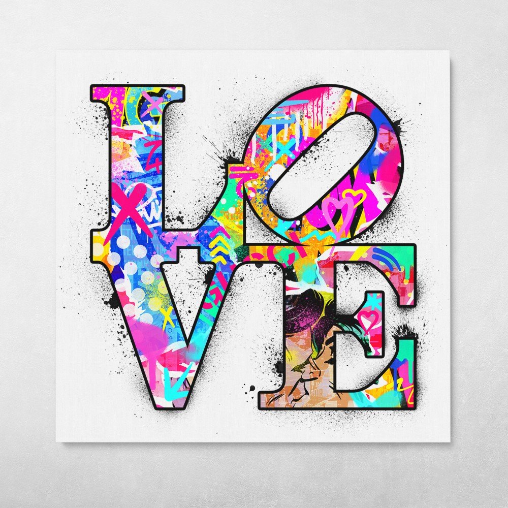 Love Graffiti (White)