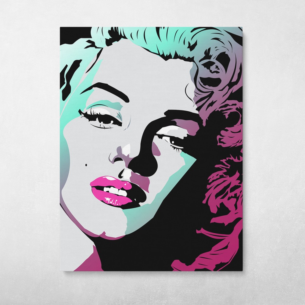 Marilyn Monroe Abstract - Roderick's Print Art - Paintings & Prints, People  & Figures, Celebrity, Actresses - ArtPal