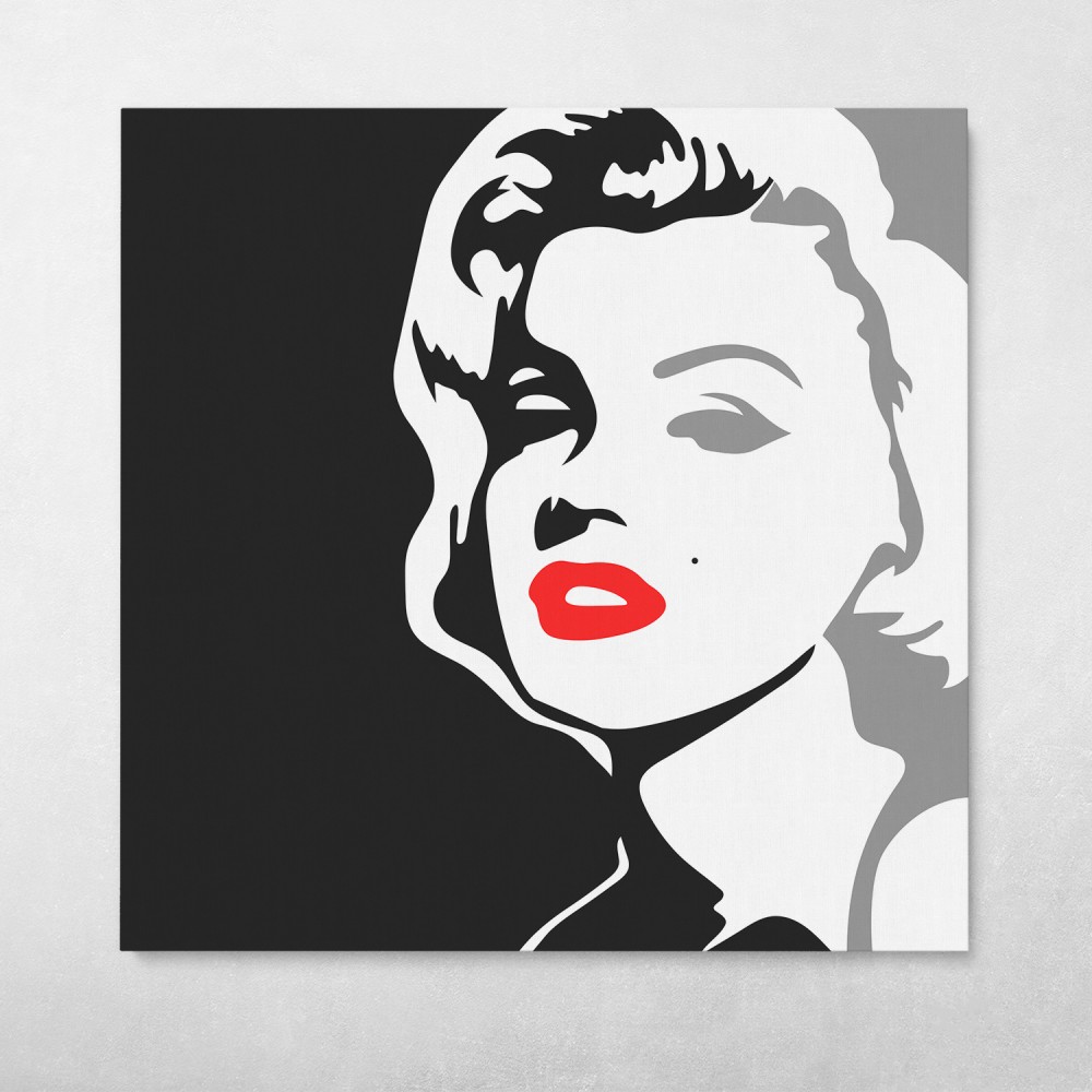 Marilyn Monroe Black and White