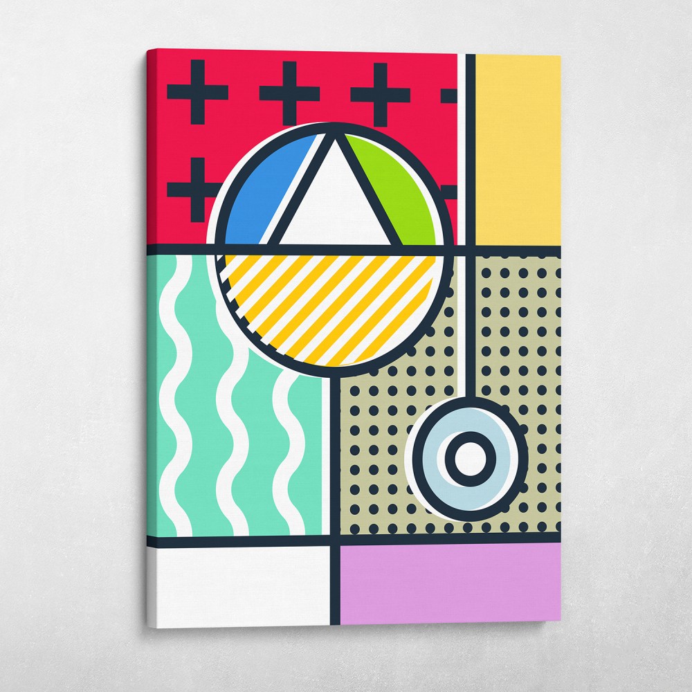 Memphis Pop Pattern #1 Memphis Pop Pattern #1