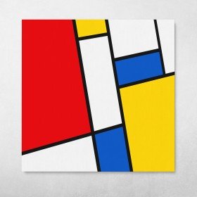 Modern Mondrian Pattern #2