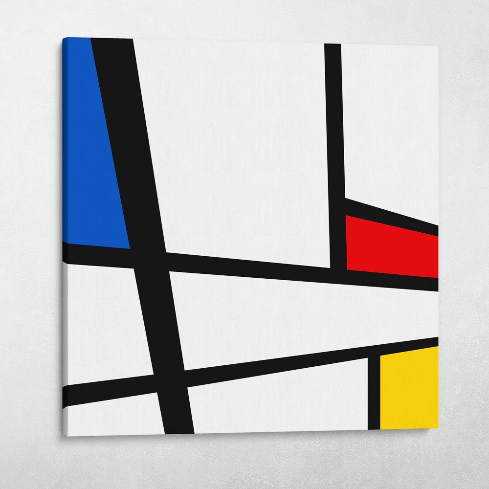 Modern Mondrian Pattern #1