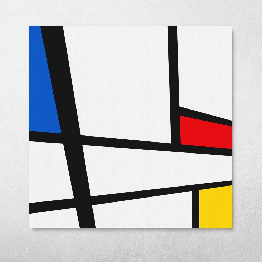 Modern Mondrian Pattern #1