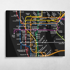 NYC Subway Map Set