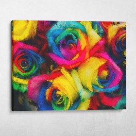 Painted Roses