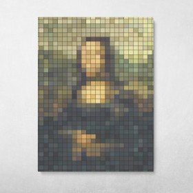 Pixel Mona Lisa