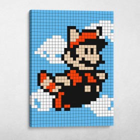 Pixel Raccoon Suit