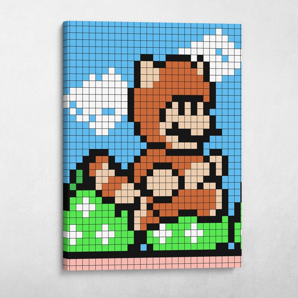 Pixel Tanooki Suit Pixel Tanooki Suit