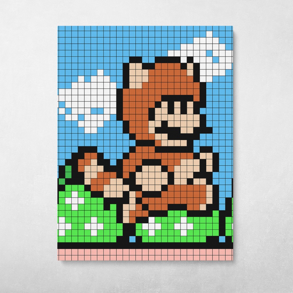 Pixel Tanooki Suit Pixel Tanooki Suit