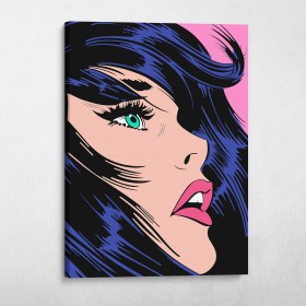 Comic Girl (Dark Hair)