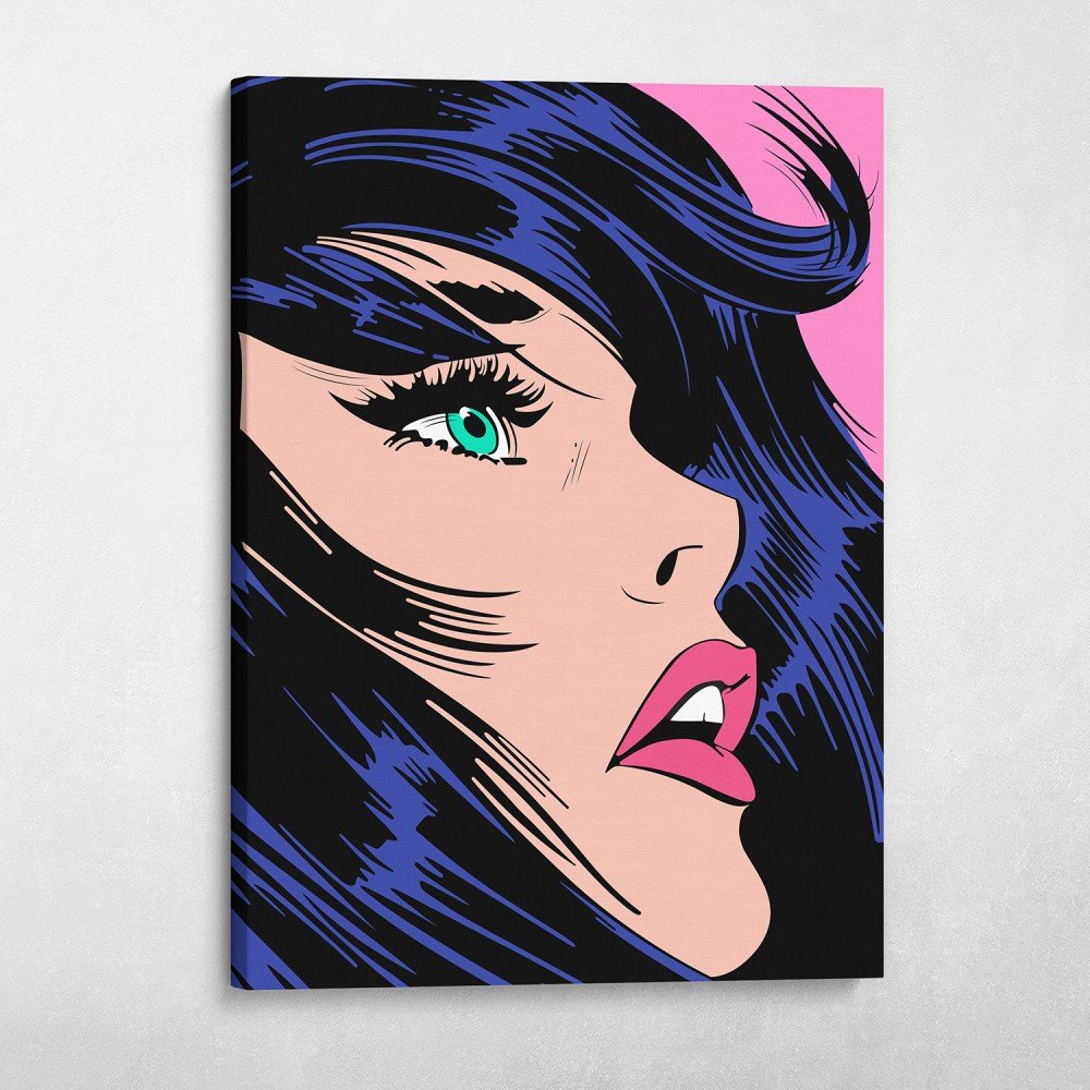 Comic Girl (Dark Hair)