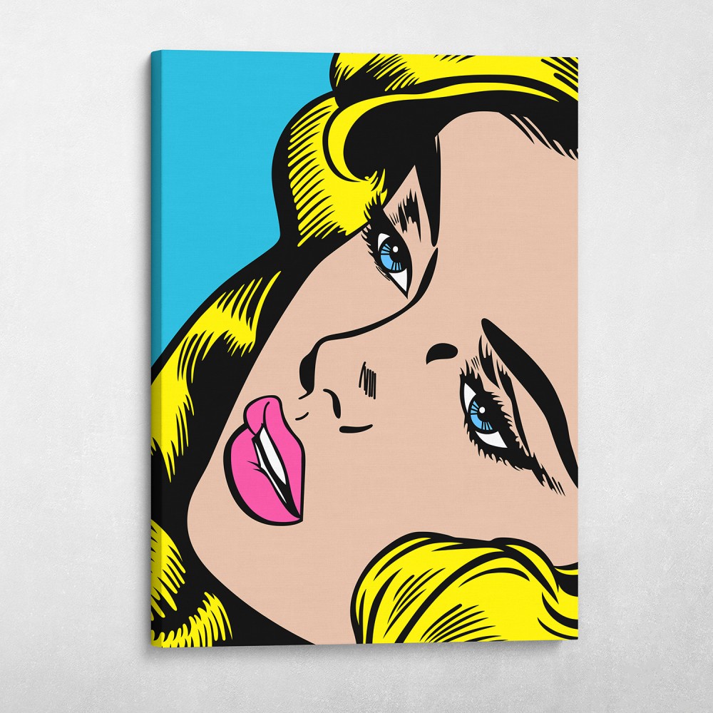 Pop Art Comic Girl Pop Art Comic Girl