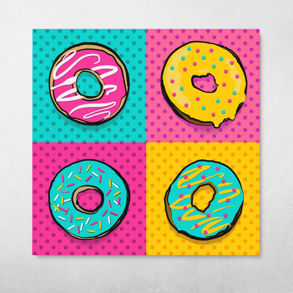 Pop Art Andy Warhol Paintings