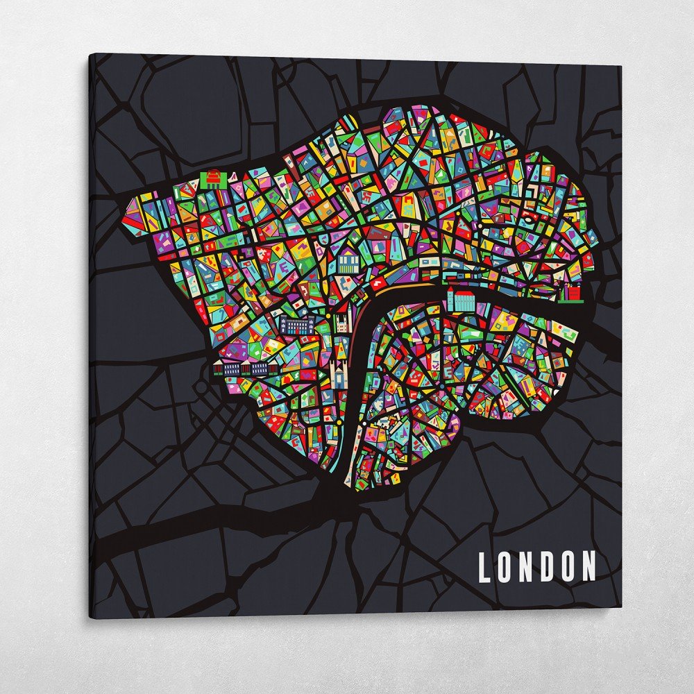 London Pop City Map London Pop City Map