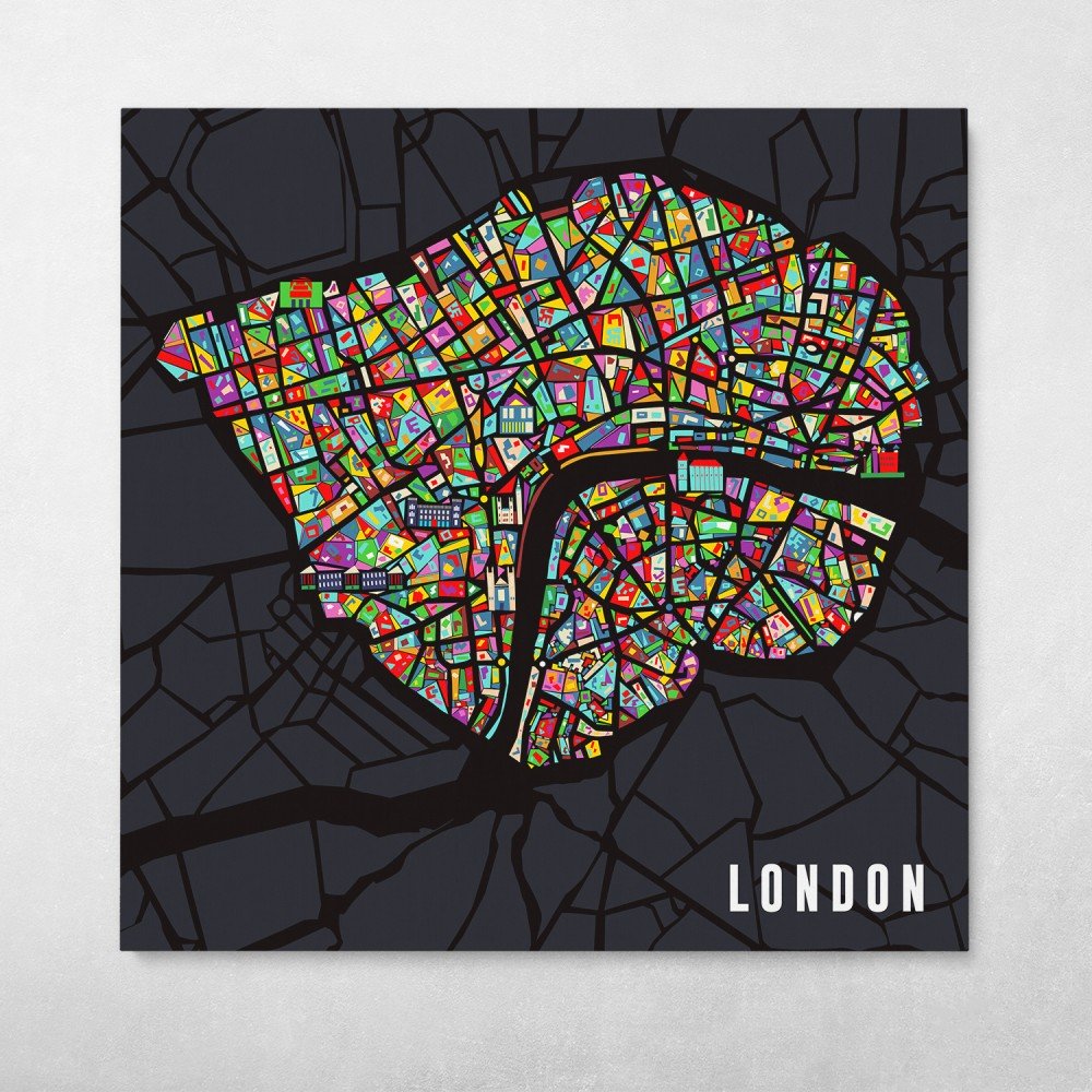 London Pop City Map London Pop City Map