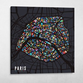 Paris Pop City Map
