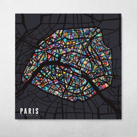 Paris Pop City Map