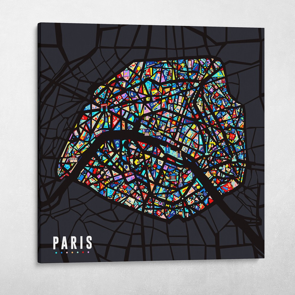 Paris Pop City Map Paris Pop City Map