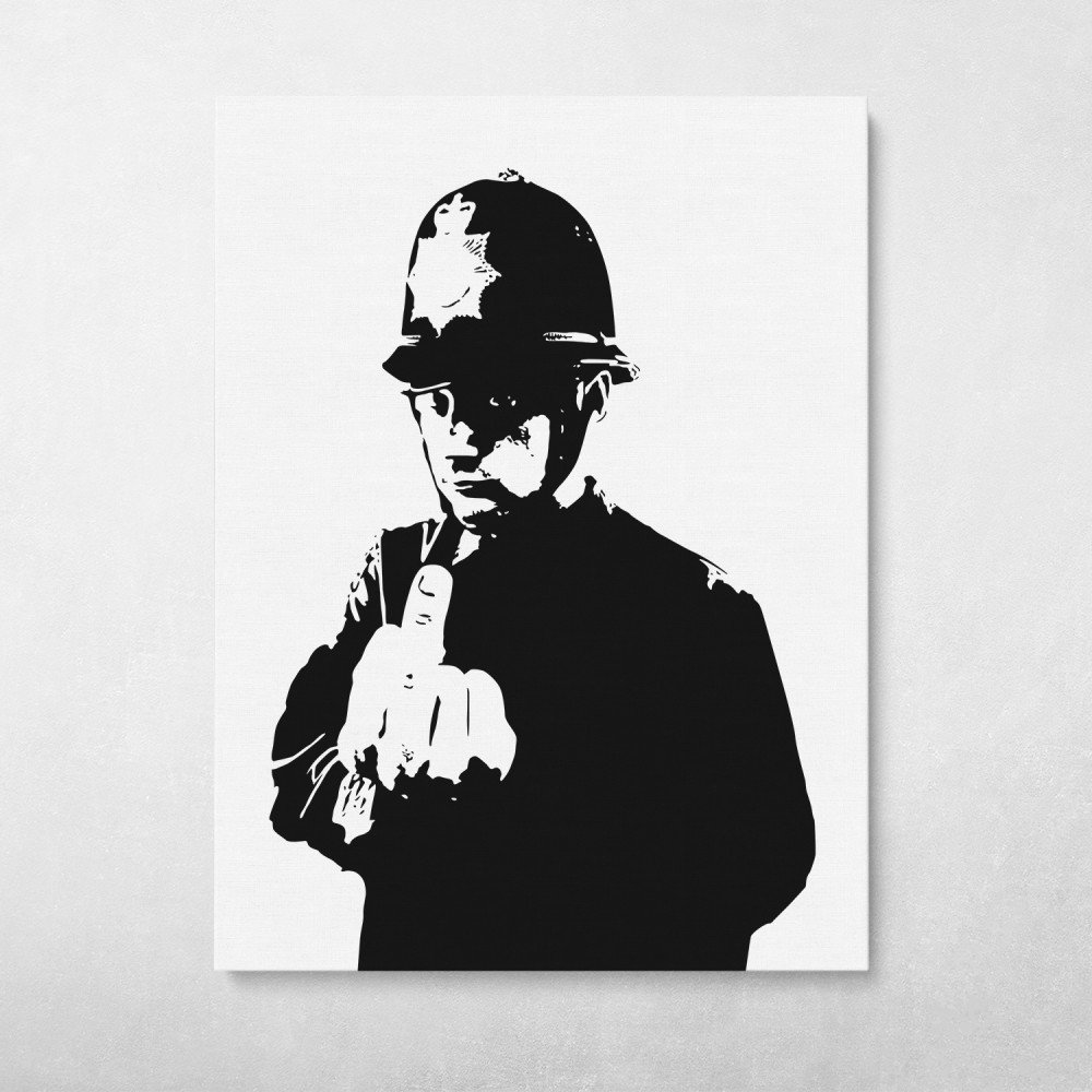 Rude Copper Banksy Street Art Rude Copper Banksy Street Art