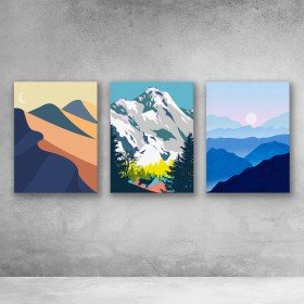 Mountain Landscape Set