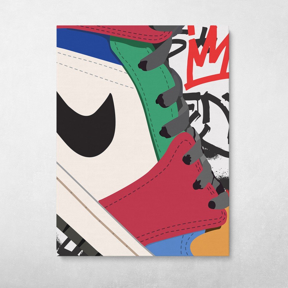 Top Shoes Nike Jordan Pop Wall Art