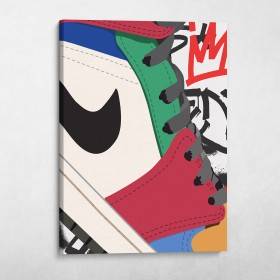 新品 Hi-STANDARD TM paint CANVAS ART ハイスタ