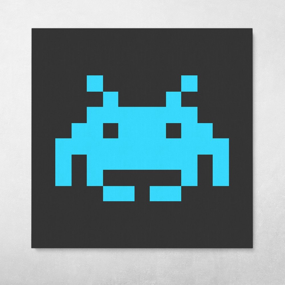 Space Invaders - Blue