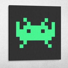 Space Invaders - Green