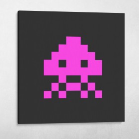 Space Invaders - Pink