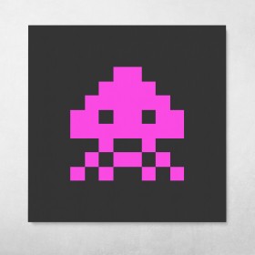 Space Invaders - Pink
