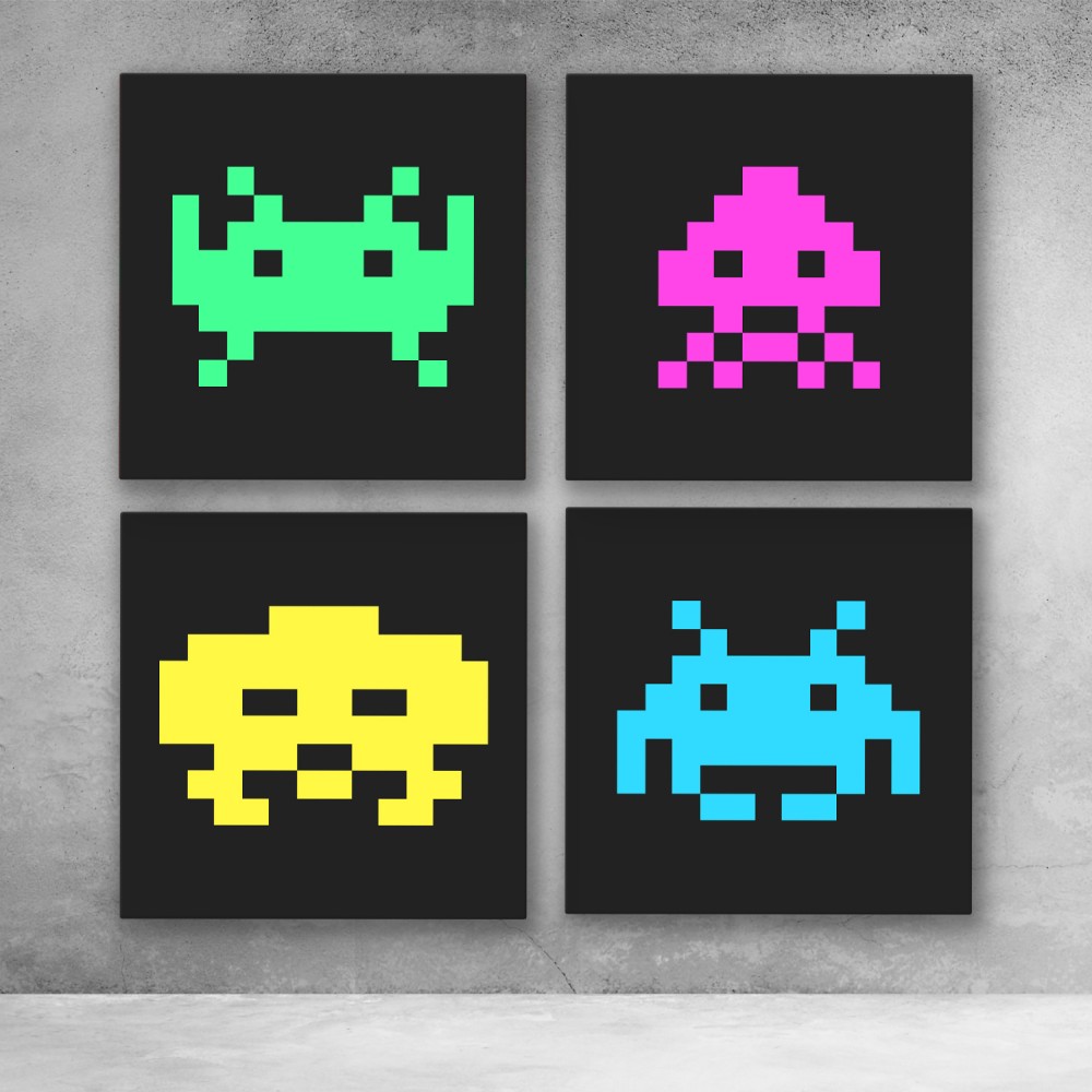 Space Invaders Set Space Invaders Set