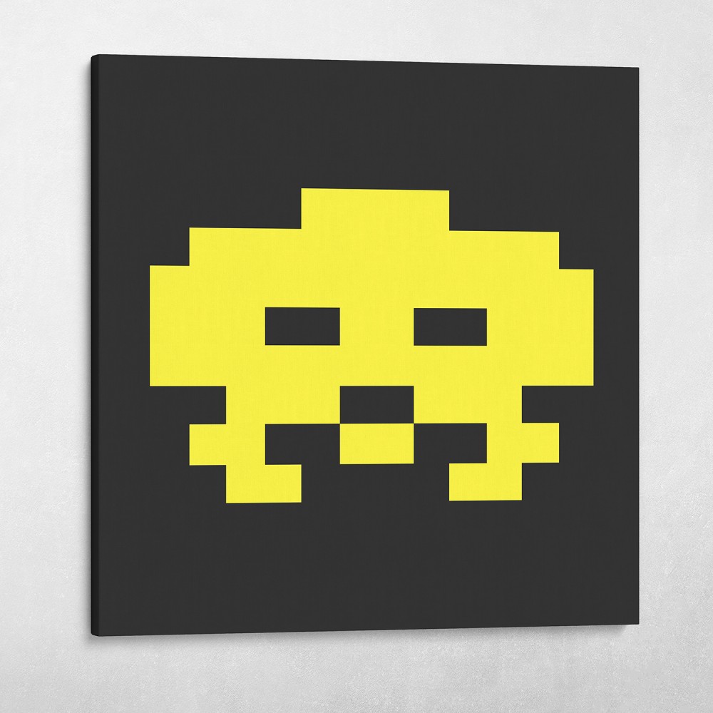 Space Invaders - Yellow Space Invaders - Yellow
