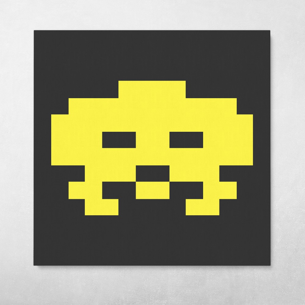 Space Invaders - Yellow Space Invaders - Yellow