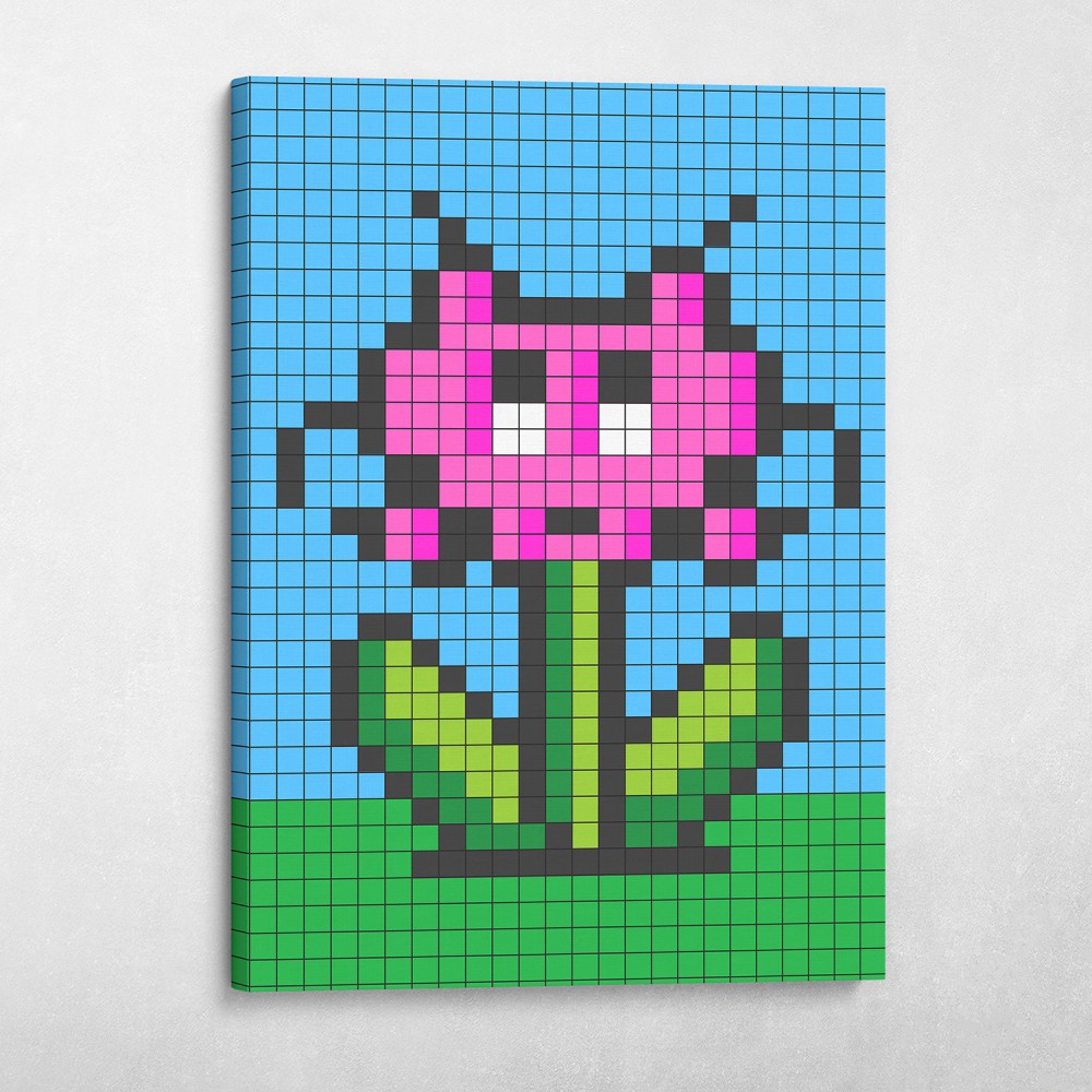 Space Invader Flower Space Invader Flower
