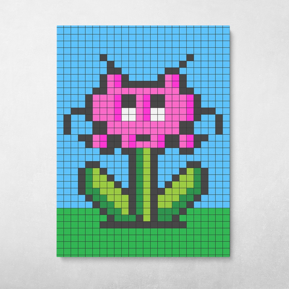 Space Invader Flower Space Invader Flower