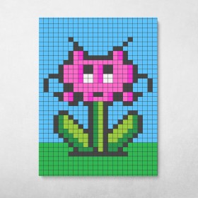 Space Invader Flower