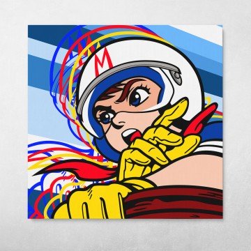 Speed Racer Retro Pop