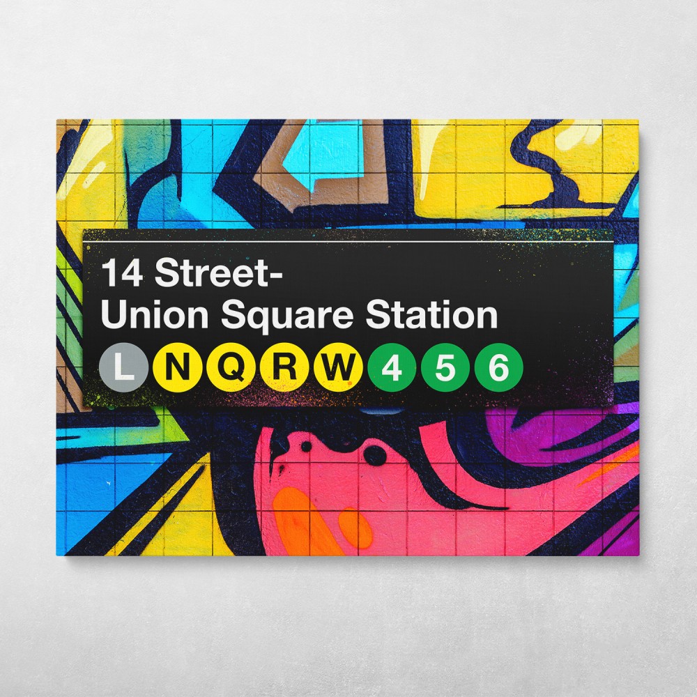 Subway Union Square Graffiti