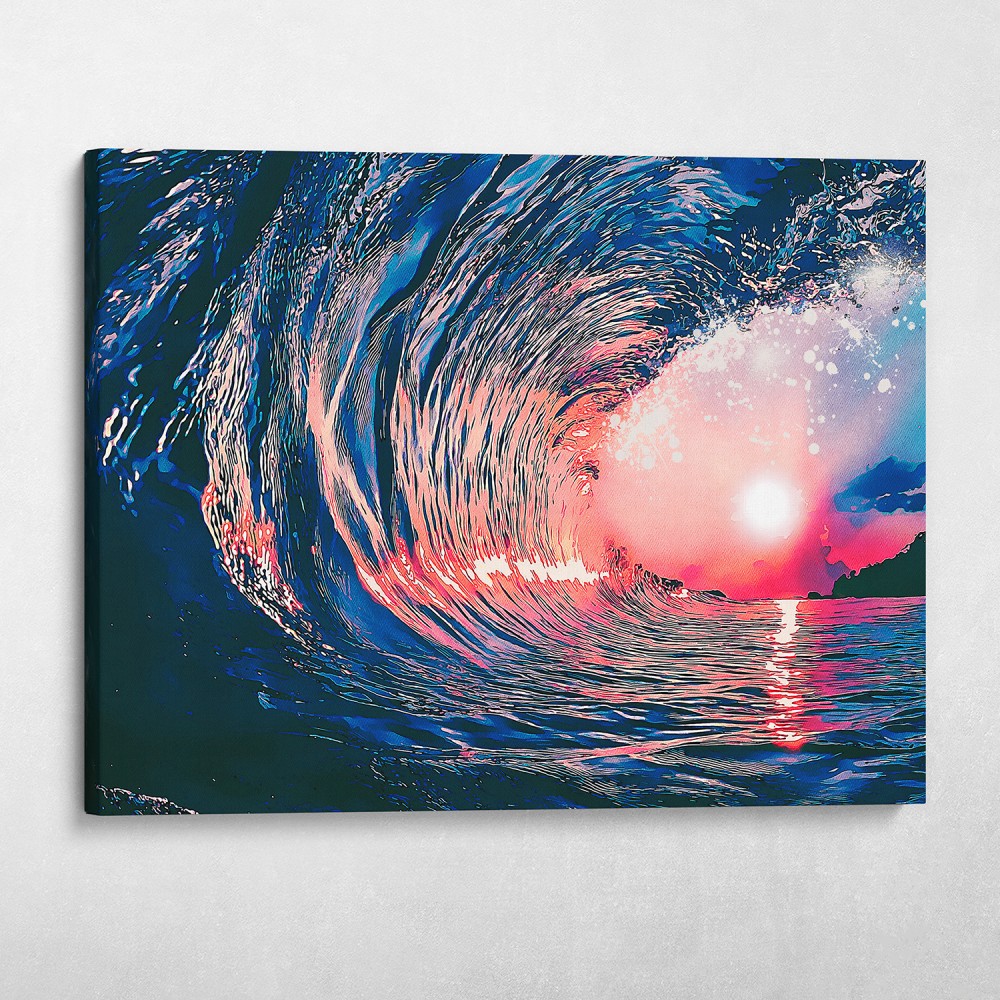 Sunset Waves Sunset Waves