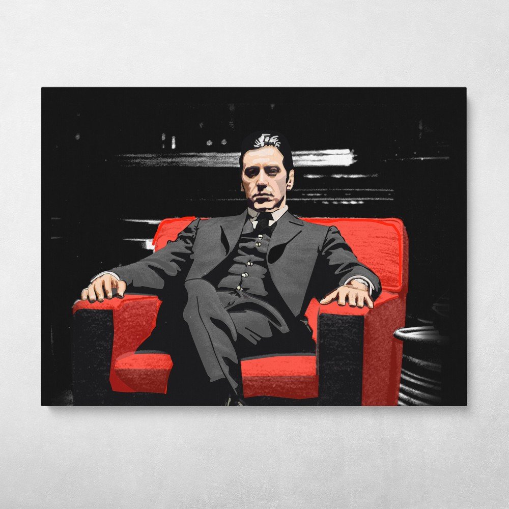 Michael Corleone In Chair Michael Corleone In Chair