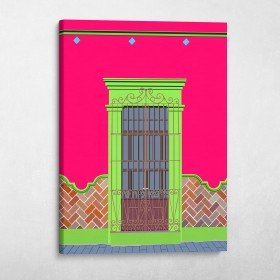 Caribbean Doors (Pink)