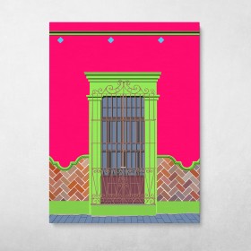 Caribbean Doors (Pink)