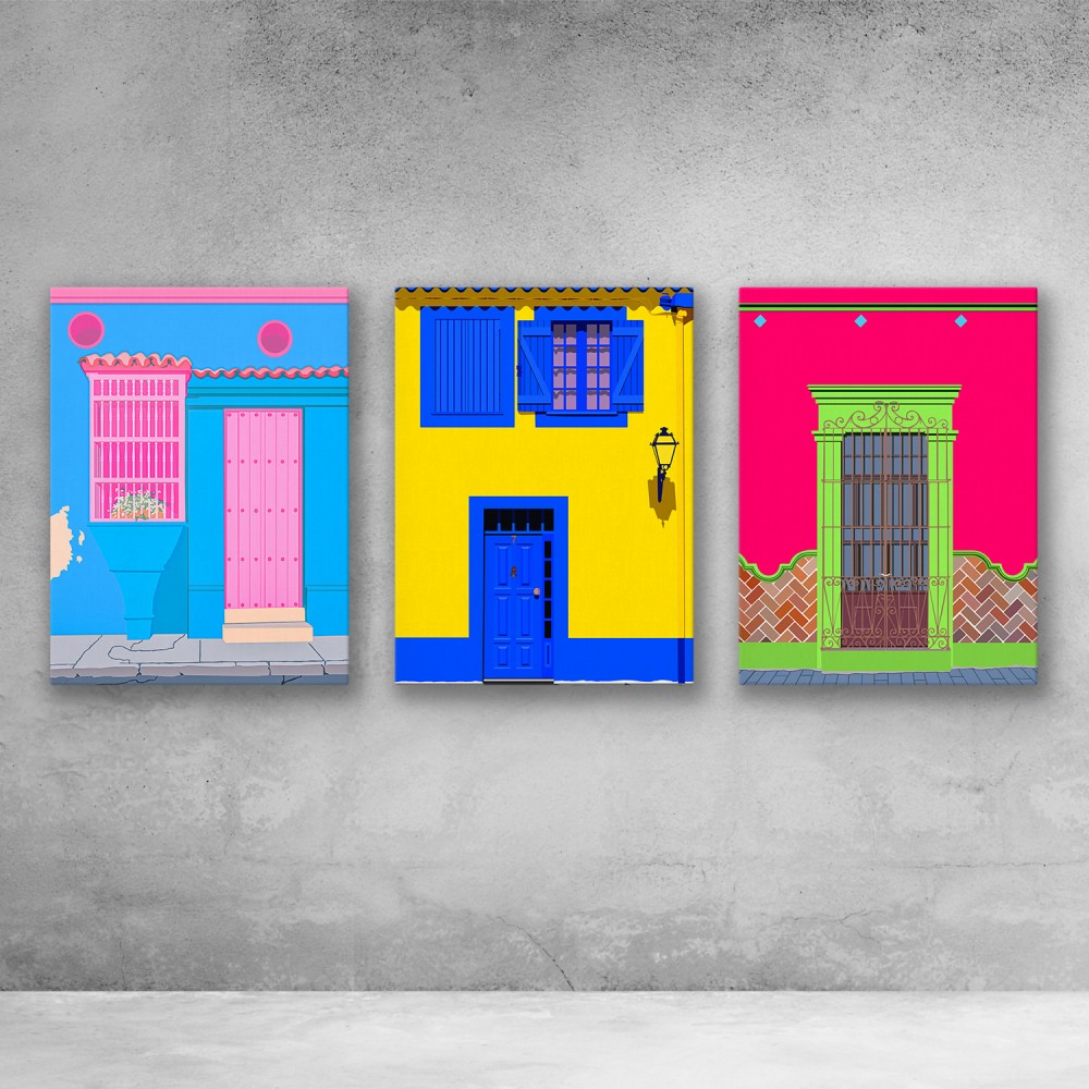 Caribbean Doors Set Caribbean Doors Set