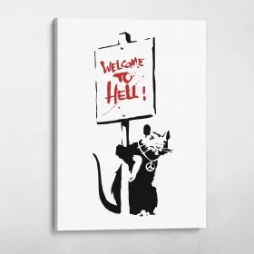 Welcome To Hell Banksy Street Art