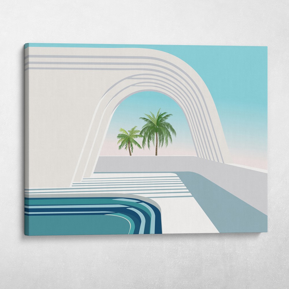 Modern White Architecture 1 (Landscape) Modern White Architecture 1 (Landscape)